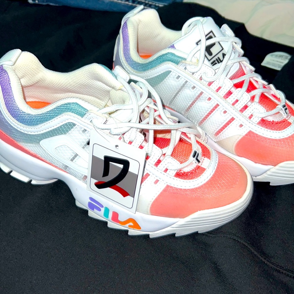 Fila disruptor Rainbow NWT